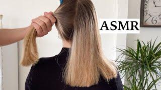 ASMR My Dad Plays With My Hair  Relaxing Hair Styling, Hair Brushing & Spraying Sounds, No Talking)