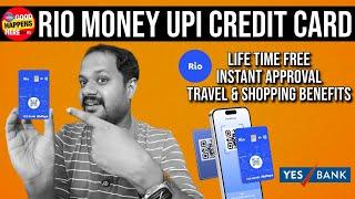 RIO MONEY UPI CREDIT CARD APPLY - INSTANT ആയി കിട്ടും ? CASHBACK ON ALL TRANSACTION - FREE CARD ?