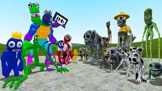 NEW MUTANT RAINBOW FRIENDS VS ALL ZOONOMALY MONSTERS In Garry's Mod