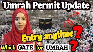 Umrah Permit Detail || Which gate for Umrah?? || Latest update 2023