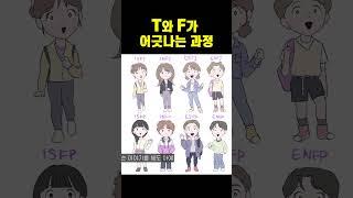 T와 F의 차이 (극 T, 극 F)