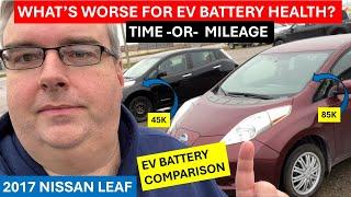 EV Battery Health - Is Time or Mileage The Greatest Cause of EV Battery Capacity Reduction