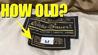 How To Tell If Eddie Bauer Is Vintage