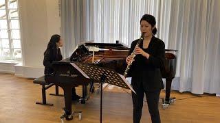 Mayuko Shimakawa Clarinet - Charles-Marie Widor : Introduction and Rondo for Clarinet and Piano