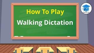 How To Play Walking Dictation | Fun Classroom Game