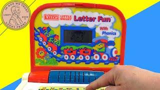 V Tech Little Smart Letter Fun With Phonics Electronic Learning Device Songs & Math