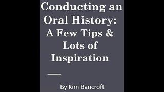 How to Take an Oral History