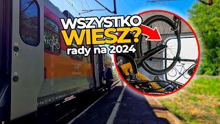 Jak przewozić ROWER w POCIĄGU  w 2024 roku | DUŻO RAD