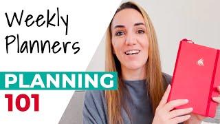 Planning 101 - So You Got a New Weekly Planner. Now What?
