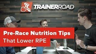 Pre-Race Nutrition Tips That Lower RPE - Ask a Cycling Coach Podcast 141