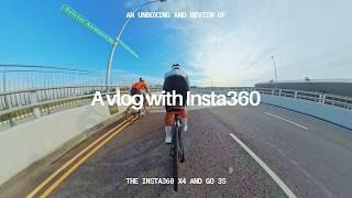 Vlogging with the Insta360 X4 & GO 3S | An Unboxing & Review for Cycling