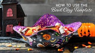 How to Use the Creative Grids Bowl Cozy Template | a Shabby Fabrics Tutorial