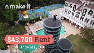 Living In A $43,700/Month Creator House In LA | Unlocked