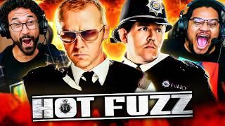 HOT FUZZ (2007) IS HILARIOUSLY AWESOME!! MOVIE REACTION!! Simon Pegg | Nick Frost | Edgar Wright