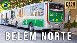 Sao Paulo, Brazil - Buses at Belém North Bus Station