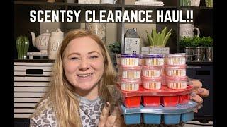 SCENTSY CLEARANCE HAUL!