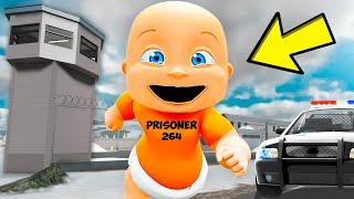 Baby Escapes PRISON!