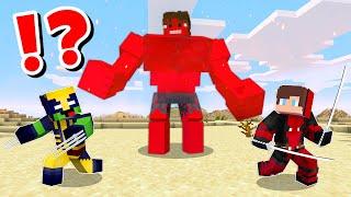 JJ and Mikey in SUPERHERO Roulette CHALLENGE in Minecraft / Maizen animation