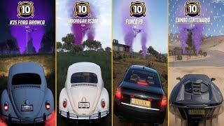 Finding Level 10 Car Drops! - Forza Horizon 5 | Eliminator Compilation