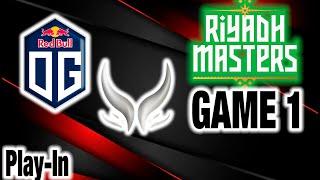 OG VS EXTREME GAMING - GAME 1 - PLAY IN- RIYADH MASTERS 2023 - HIGHLIGHTS DOTA 2