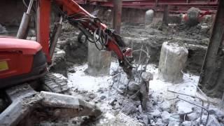 D-RENOVATE - DXR310 - Bore Pile Demolition 3