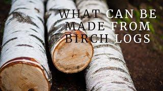 How to make a whiskey barrel from birch log | DIY |  Wooden barrel with your own hands
