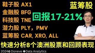 2024年有潜力的澳洲股票 PMV,AX1,BFG,TNE,PLY,CAR,XRO,ALL 17-21%回报 | 回顾曾经分析上涨的澳洲股票jms ax1 all #澳洲股票 #澳股 #投资 澳洲股票