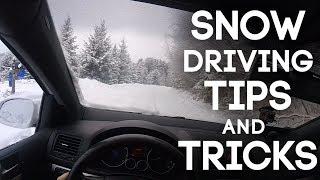 How To Safely Drive In The Snow - Winter Driving Tips, Tricks and Techniques