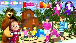 Yuta Mio Camping Di Rumah Masha And Bear Yuta Di gigit LabaLaba Zombie |SAKURA SCHOOL SIMULATOR