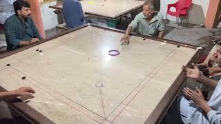 Khan Vs Sardar Amjad Big challenge Match of carrom board #carrom #carrom #trending #trend