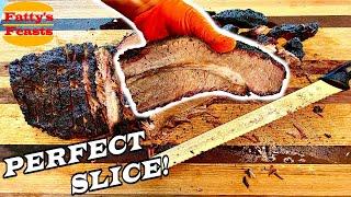 HOW TO SMOKE A BRISKET PART 4 | Slicing & Serving | Fatty's Feasts