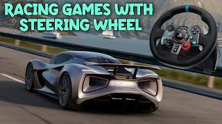 10 Best Racing Games With Steering Wheel Support