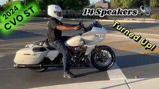 14 Speakers ! Turned up ! 2024 Harley Davidson CVO ST Road Glide