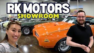 RK MOTORS SHOWROOM CLASSIC CARS FOR SALE