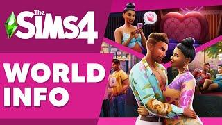 NEW SIMS 4 LOVESTRUCK WORLD INFO REVEALED! (TOTAL LOTS LEAK)