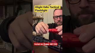 Olight Odin Tactical AR15 Flashlight Installation