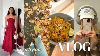 VLOG| Unboxing, dress try on, making Pad Thai recipe, Christian book recommendation! 