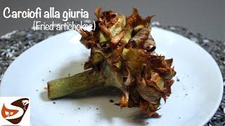 CARCIOFI ALLA GIUDIA. Tutti i segreti per un fritto croccante ed asciutto! - Fried artichokes