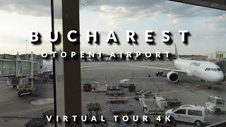 Bucharest, Romania - Otopeni Airport Virtual Tour 4K