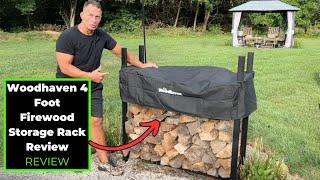 Best Firewood Storage | Woodhaven 4 Foot Firewood Storage Rack Review