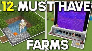 Best Minecraft Farms of 2023 Minecraft Bedrock 1.21!