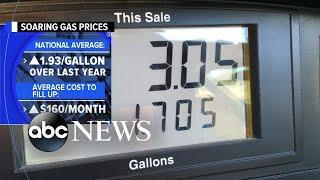 US gas prices top $5 per gallon l GMA