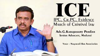 #civiljudgeexam2023 | March of Criminal Law Class by Adv G.Karupasamy Pandian, Madurai