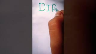 how to draw dip name logo easy #shotrs #viralshorts #logo #dip #name #art