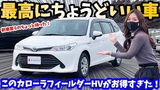 【コスパ最強】カローラフィールダーハイブリッドを車屋さんが内外装レビュー！