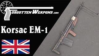 The Korsac EM1 - a British/Polish Bullpup FG-42