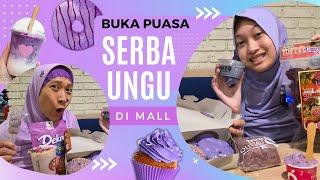 Buka Puasa Di Mall Makan Warna UNGU  Aqilla's Diary