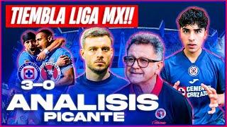 REACCIÓN PICANTE CRUZ AZUL vs XOLOS  (3-0) SOMOS EL MEJOR EQUIPO DE LA LIGA TEMBLA AMÉRICA