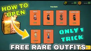 HOW TO OPEN  RARE OUTFITS FROM A STANDARD CRATE IN MINI MILITIA