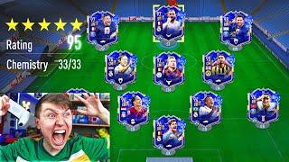 95 RATED!! - FULL TEAM OF THE YEAR FUT DRAFT! (FIFA 23)